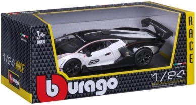 Kovový model auta Lamborghini Essenza SCV12 1:24 – Biela