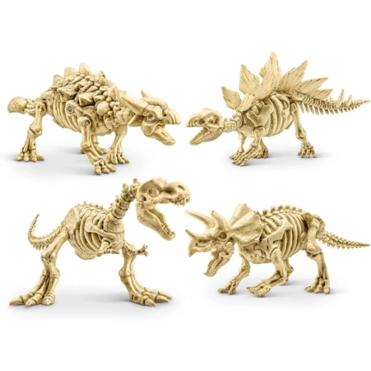 Zostavte dinosaura so svietiacimi očami