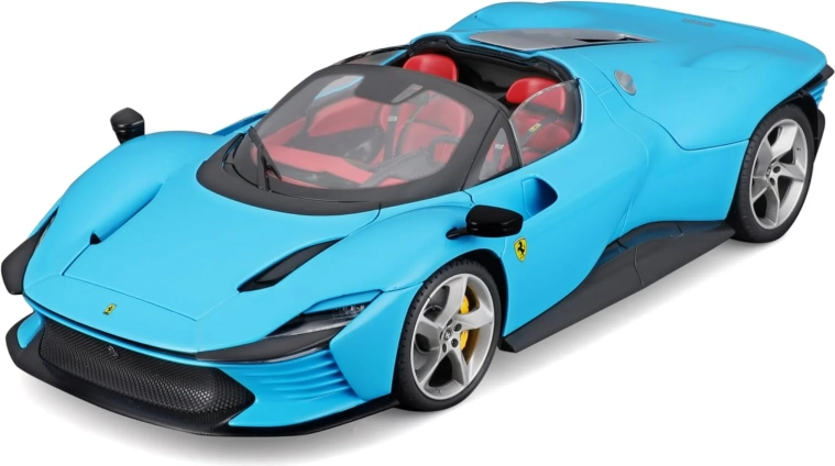 Bburago Ferrari Daytona SP3 modrá 1:18 Signature Series