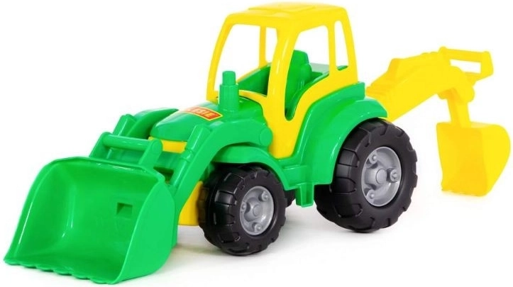 Traktor Šampión s prednou lopatou a lyžicou