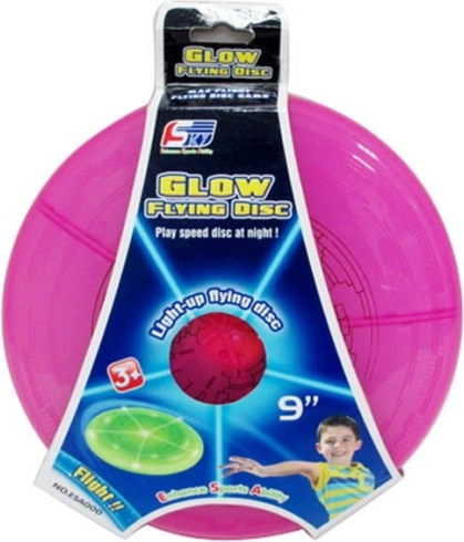Lietajúci tanier so svetelnými efektmi 23 cm