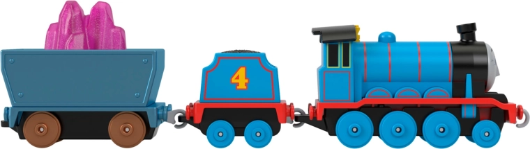 Lokomotíva Gabryš s vagónmi a nákladom