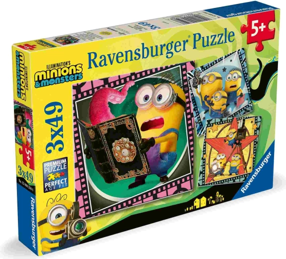 Puzzle Mimoni 3, 3 × 49 dielikov