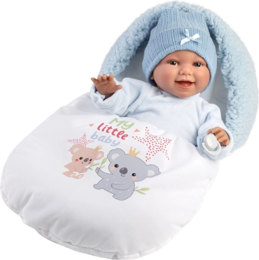 Llorens realistická zvuková bábika bábätko New Born 38 cm