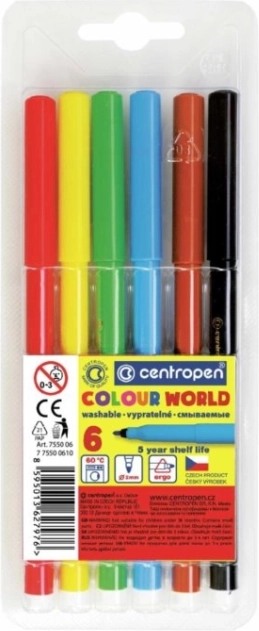 Centropen sada fixiek 6 farieb