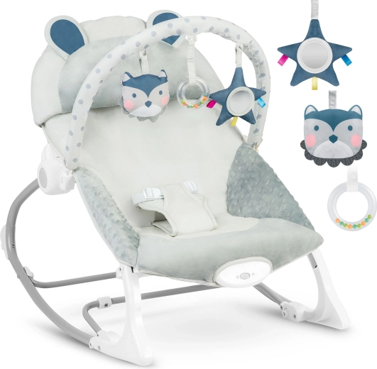 Upokojujúce vibrácie a jemné hojdanie