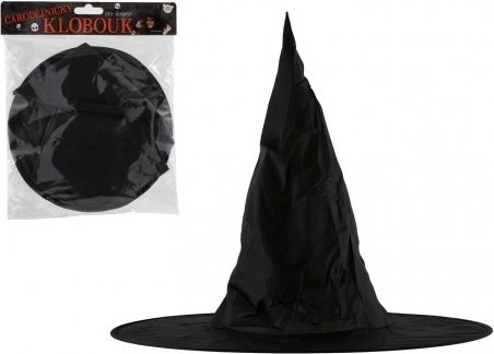 Skladací čarodejnícky klobúk pre dospelých 38 cm