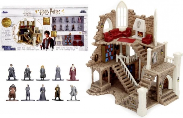 Chrabromilská veža s nano figúrkami Harry Potter