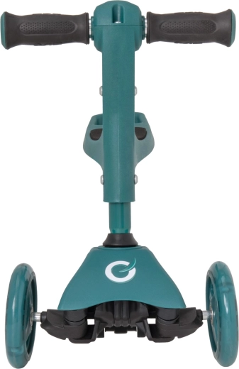 Stabilita vďaka dvom predným kolesám