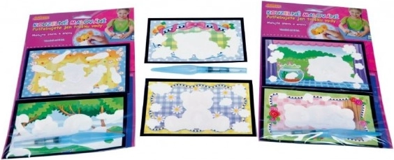 Kúzelné maľovanie vodou pre deti