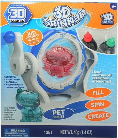 3D Spinner na výrobu zvieratiek