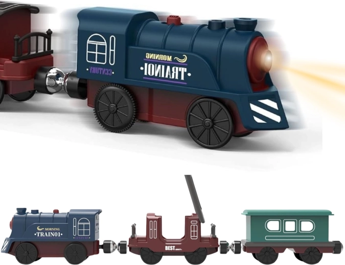 Automatický pohyb a svetlo lokomotívy