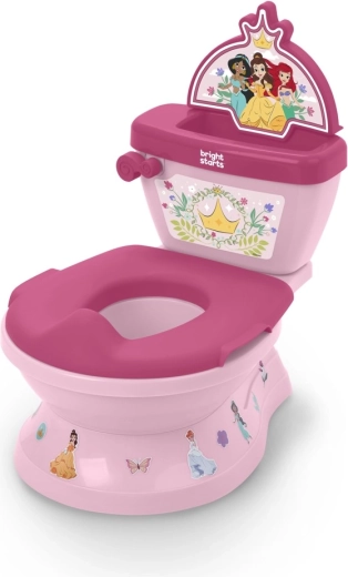 Bright Starts Disney Princess detská toaleta so zvukom My Size Potty 2v1