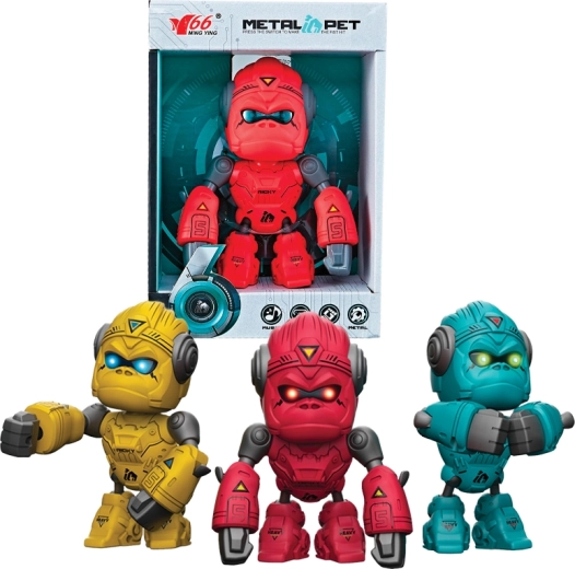 Interaktívna gorila SPARKYS so zvukmi a svetelnými efektmi