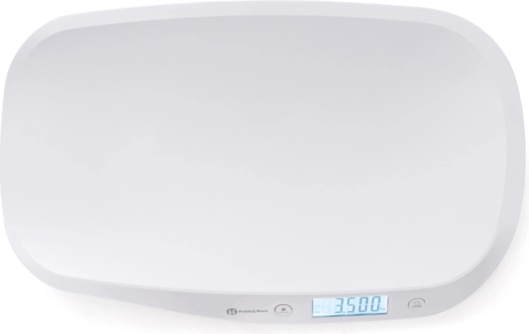 Ergonomicky zakrivená vážiaca plocha