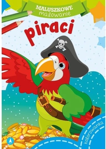 Maľovanie pre najmenších Piráti