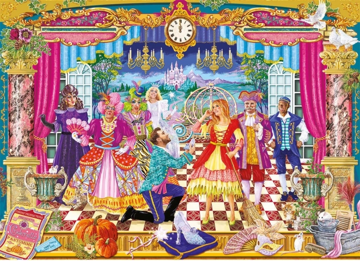 Puzzle Sklenený črieviček 1000 dielikov GIBSONS