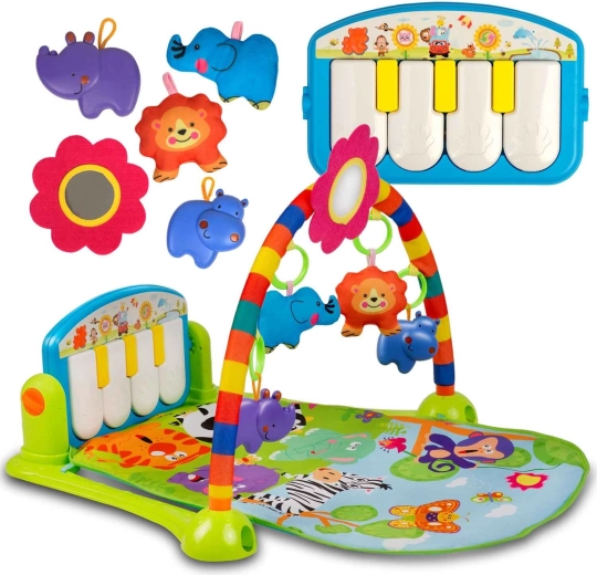 Interaktívna hracia deka s piánom RICOKIDS 3v1