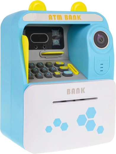 Detský bankomat so skenerom tváre Face ID