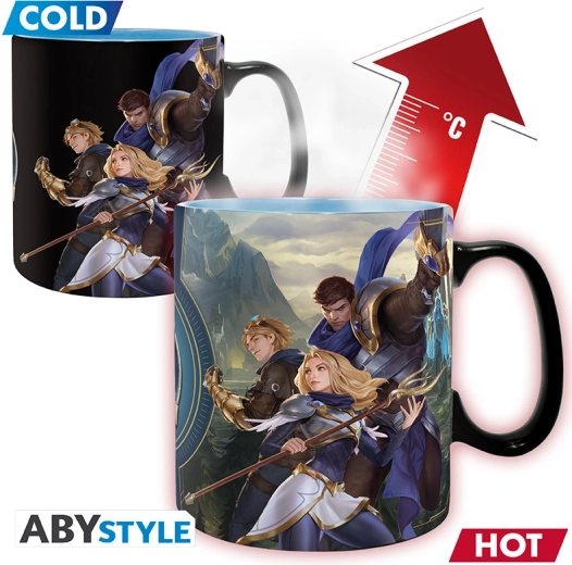 Hrnček League of Legends s tepelne meniaci sa motívom 460 ml - 1 kus