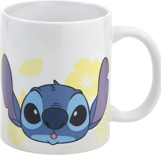 Keramický hrnček 325 ml Stitch Ananás
