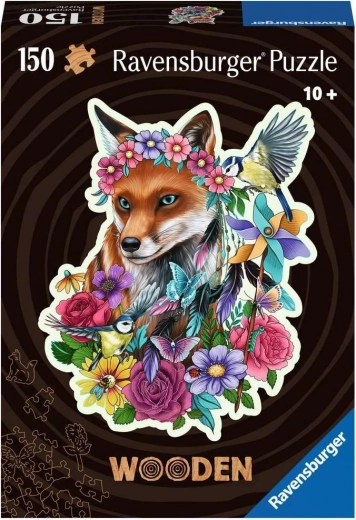Drevené puzzle farebná líška 150 dielikov RAVENSBURGER