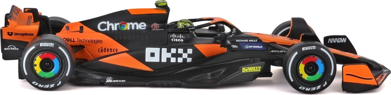 autentická replika mclaren mcl38 v mierke 1:43