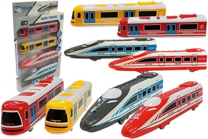 sada vagónov a lokomotív Pendolino – rôzne druhy