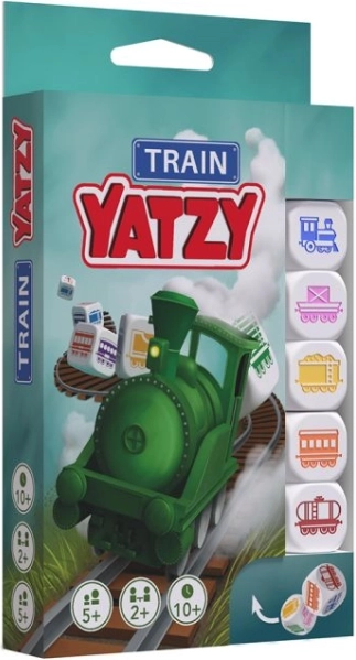 YATZY – vláčik, kocková hra pre deti od 5 rokov