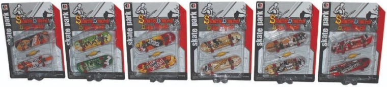 Sparkys sada skateparku 2 fingerboardov s príslušenstvom