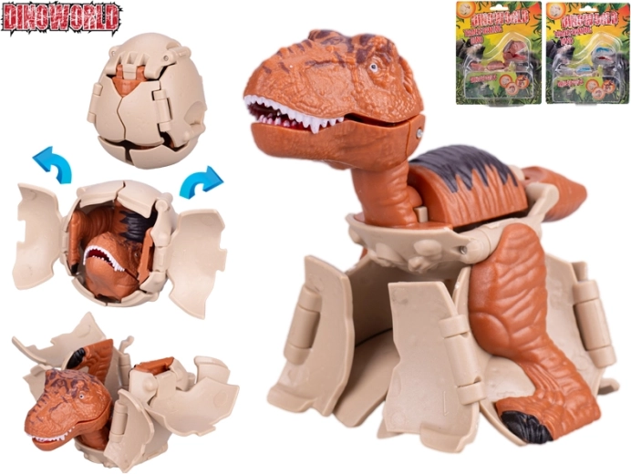Dinoworld skladací interaktívny dinosaurus 9,5 cm
