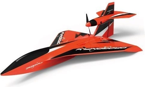 Model lietadla Dragonfly V3 pre začiatočníkov a stredne pokročilých – Bielo-červený