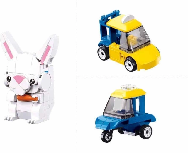 Roztomilé zvieratká a vozidlá