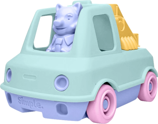 Simple. mätové hasičské auto do piesku a vody