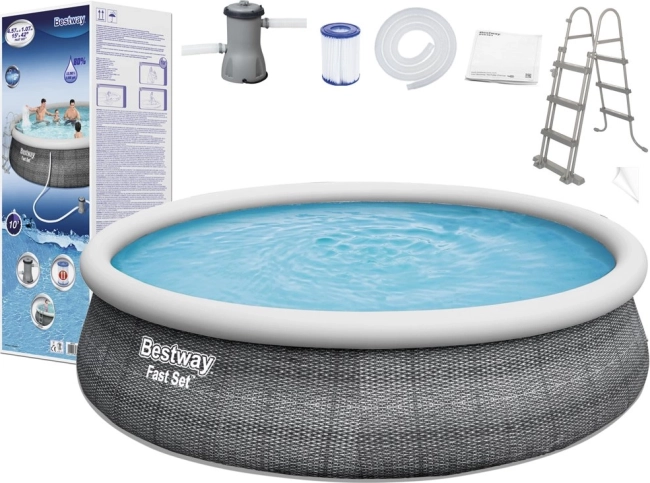 Nafukovací bazén Bestway Fast Set 457 x 107 cm