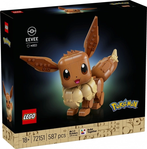 LEGO Pokémon Eevee stavebnica pre dospelých