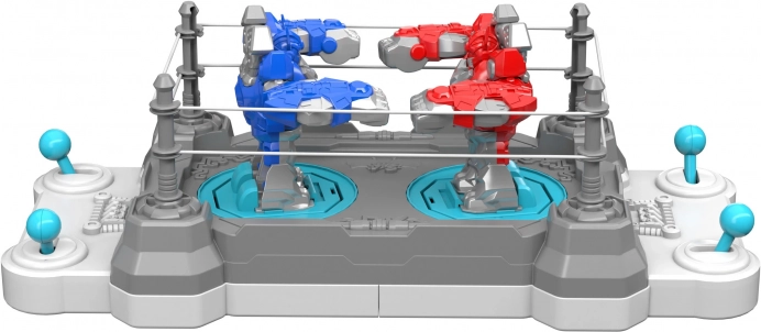 Súboj robotov – stolová bojová hra s joystickmi