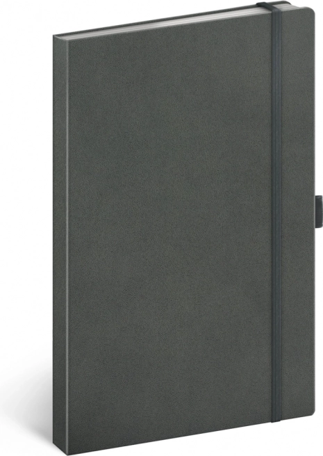 Notique bodkovaný notes 13 × 21 cm sivý
