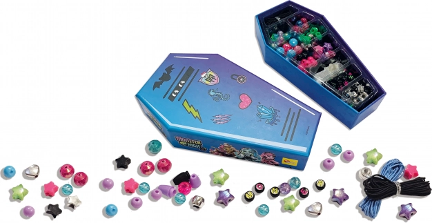 Sada na výrobu strašidelných náramkov MONSTER HIGH