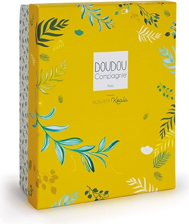 Doudou darčeková sada – hračka s úchytom na cumlík koala Yoca 20 cm