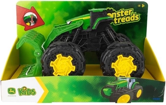 Tomy John Deere monster traktor s nakladačom