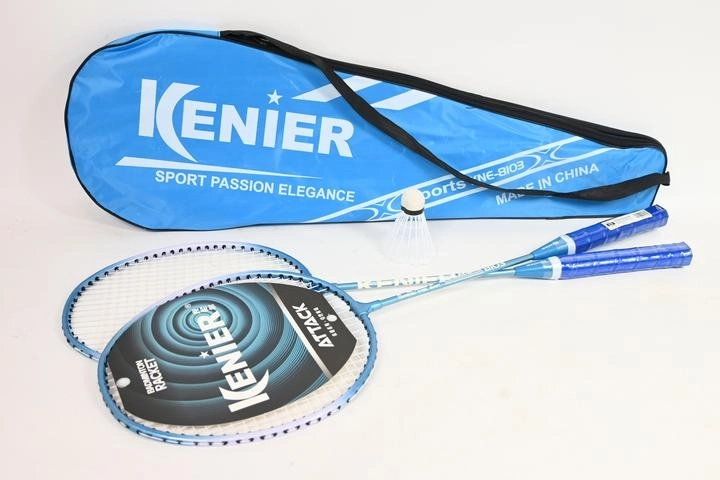 Kenier bedmintonová sada modrá s košíčkom