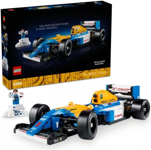 Stavebnica LEGO Icons Williams Racing FW14B a Nigel Mansell