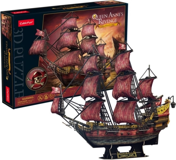 3D puzzle Queen Anne’s Revenge – 391 dielikov
