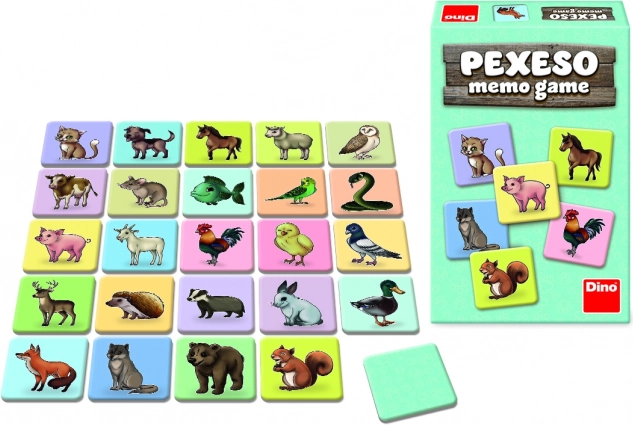 Pexeso Zvieratká od Dino