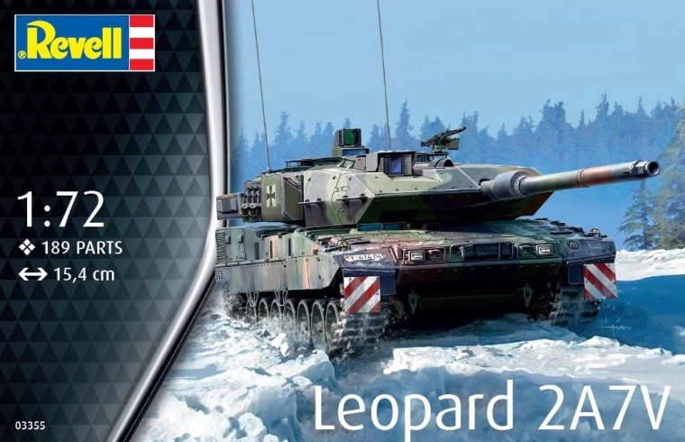 Plastový model tanku Leopard 2A7V 1:72