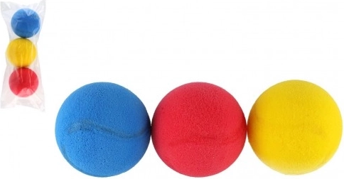 Pěnové loptičky na soft tenis 7 cm 3 ks