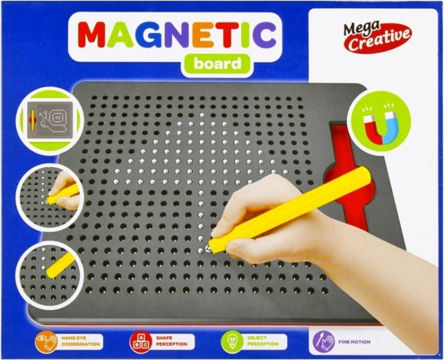 Vzdelávacia magnetická kresliaca tabuľka s perom