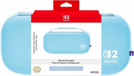 Puzdro HORI Slim Tough pre Nintendo Switch 2, svetlomodré