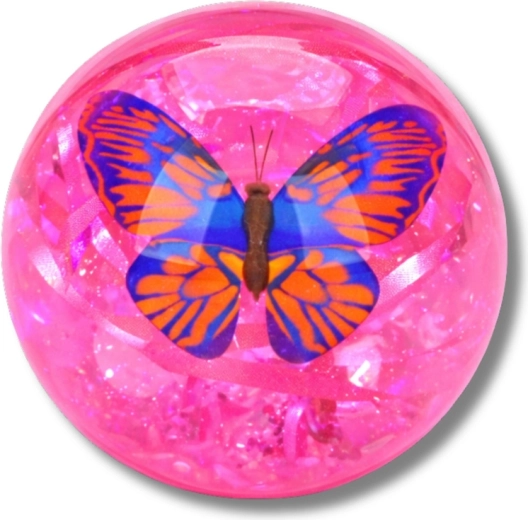 Trblietavé konfety a motýľ vo vnútri